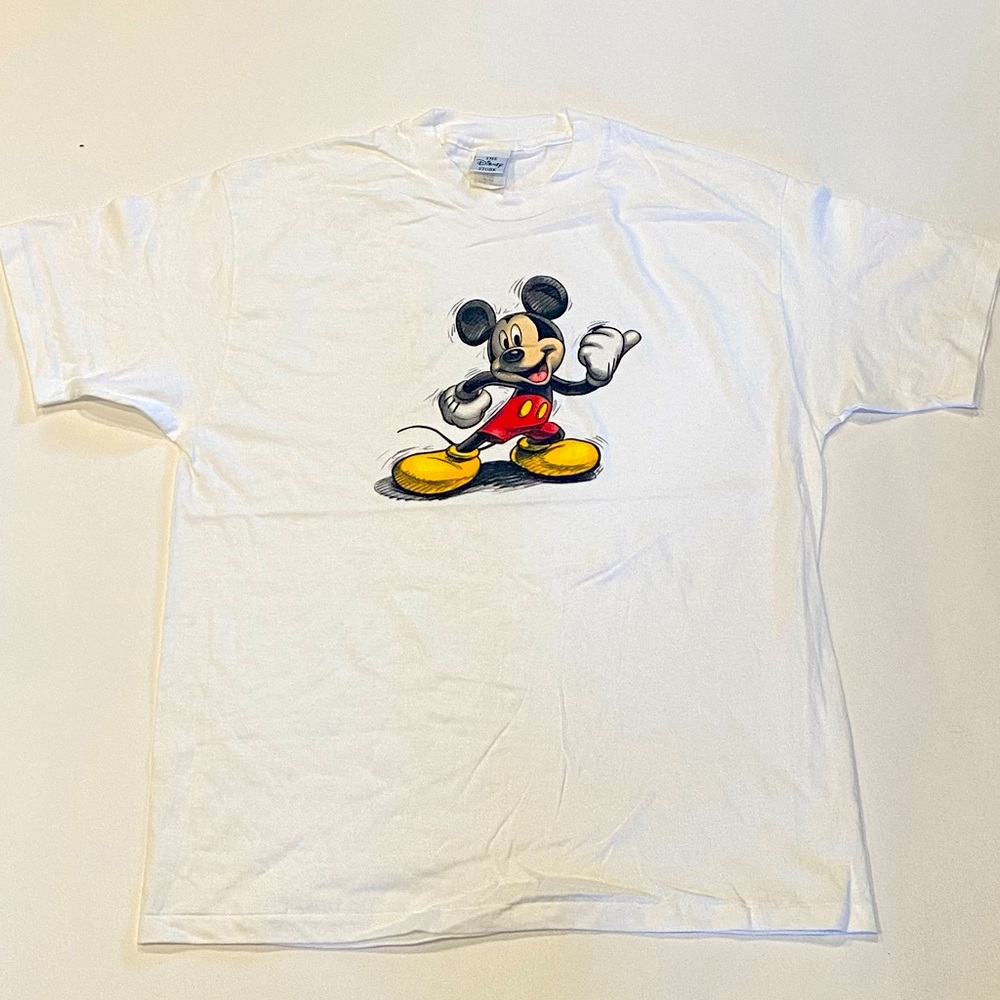 Vintage Disney Store Mickey Mouse Tee XL